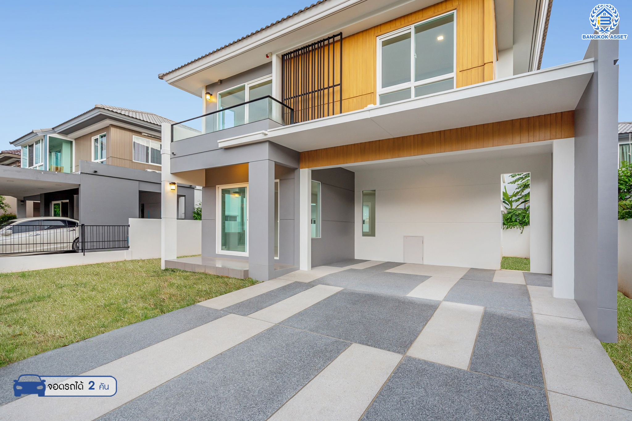 บ้านเดี่ยวมือสองนนทบุรี ม.ชัยพฤกษ์ ปิ่นเกล้า-กาญจนาฯ หลังใหญ่ จากแบรนด์คุณภาพ LH เนื้อที่ 54 ตร.ว. ฟังก์ชัน 3 ห้องนอน 3 ห้องน้ำ จอดรถได้ 2 คัน บนทำเลศักยภาพ ใกล้เซ็นทรัลเวสต์เกต ทางด่วน "กาญจนาภิเษก" รถไฟฟ้าสายสีม่วง "สถานีตลาดบางใหญ่"